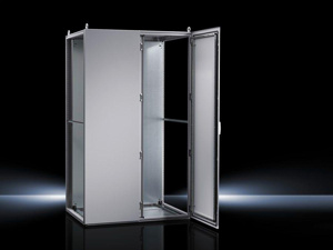 Rittal Free-stand Hinged Baying Systems 71 x 32 x 24 in Light Gray NEMA 12