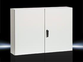 Rittal Wall Mount Hinged Enclosures 36 x 48 x 12 in Light Gray NEMA 12