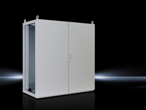 Rittal Free-stand Hinged Baying Systems 48 x 48 x 20 in Light Gray NEMA 12