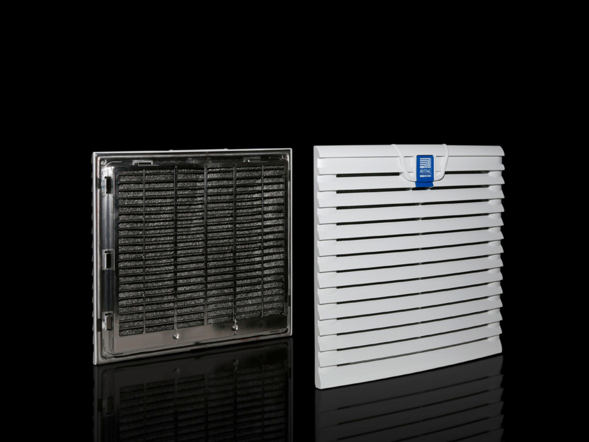 Panel Filter Cap Rittal Rittal | Rittal Enclosure Outlet Filters ABS | Border States