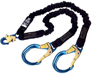 3M DBI-Sala® SHOCKWAVE™2 Arc Flash 100% Tie-off Shock-absorbing Twin-leg Lanyards Aluminum, Kevlar®, Nomex®, Steel (Zinc-plated) 6 ft 310 lb