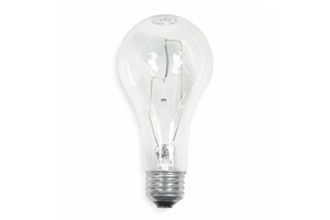 Current Lighting A21 Incandescent Lamps 120 V 200 W 3980 lm Medium (E26)