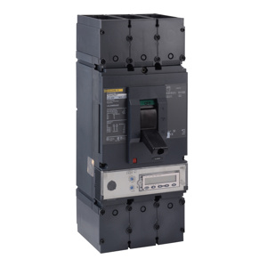 Square D LGL Series L Frame Molded Case Circuit Breakers 400-400 A 600 VAC 18 kAIC 3 Pole 3 Phase