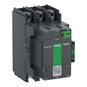 Square D Schneider Electric LC1G TeSys™ Series IEC Contactors 225 A 3 Pole 48 - 130 VAC/DC