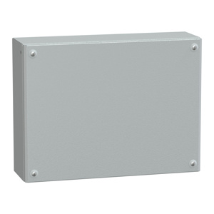 Square D Wall Mount Screw Cover Enclosures 300 x 400 x 120 mm Without Knockouts Gray