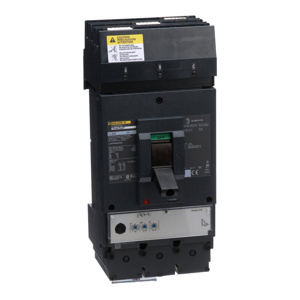 Square D PowerPact™ I-Line™ LJA Cable-in/Cable-out Molded Case Industrial Circuit Breakers 400-400 A