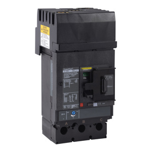 Square D PowerPact™ JJA Cable-in / Cable-out Molded Case Industrial Circuit Breakers 225 A 600 VAC 25 kAIC 3 Pole