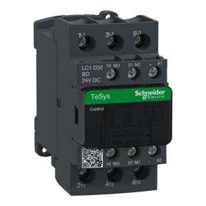 Schneider Electric TeSys™ Deca LC1D IEC Contactors 32 A 3 Pole 24 VDC