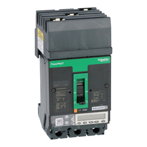 Square D PowerPact™ HJA Molded Case Industrial Circuit Breakers 100 A 600 VAC 25 kAIC 3 Pole