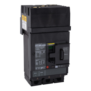 Square D PowerPact™ HJA Molded Case Industrial Circuit Breakers 50 A 600 VAC 25 kAIC 3 Pole