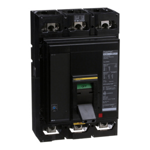 Square D PowerPact™ MJL Cable-in / Cable-out Molded Case Industrial Circuit Breakers 400 A 600 VAC 25 kAIC 3 Pole 3 Phase