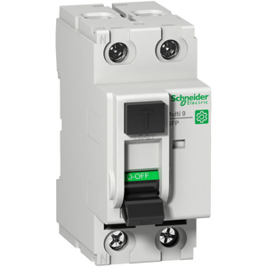 Schneider Electric Multi 9™ GFP RCCB Class A SI Series UL 1053 Residual Current Circuit Breakers 40 °C 2 Pole