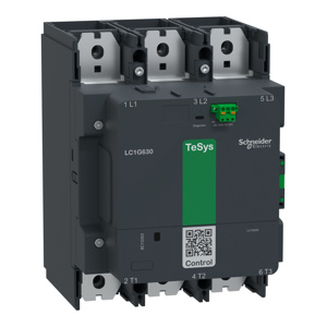 Square D Schneider Electric LC1G TeSys™ Series IEC Contactors 800 A 3 Pole 100 - 250 VAC/DC