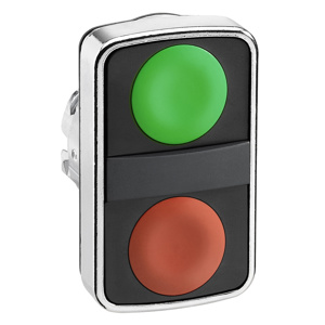 Schneider Electric Harmony™ ZB4BA Double-headed Flush Push Buttons