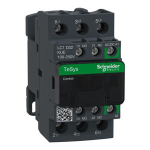 Schneider Electric TeSys™ Deca LC1D IEC Contactors 32 A 3 Pole 250 V