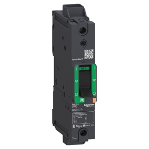 Square D PowerPacT™ BDL B Frame I-Line™ Circuit Breakers 100-100 A 600Y/347 VAC 14 kAIC 1 Pole 1 Phase