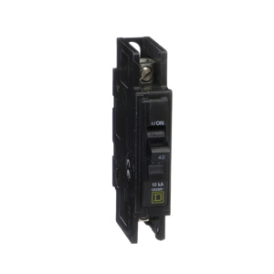 Square D QOU™ Unit Mount Miniature Circuit Breakers <em class="search-results-highlight">40</em> A 120/240 VAC 10 kAIC <em class="search-results-highlight">1</em> Pole