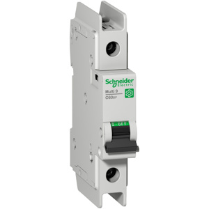 Schneider Electric Multi 9™ C60BP UL 489 Miniature Circuit Breakers 25 °C 1 Pole Trip Curve C