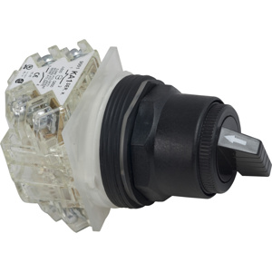 Square D Harmony™ 9001 Selector Switches 30 mm Standard Knob Black No Illumination