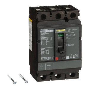 Square D PowerPact™ HGL Cable-in / Cable-out Molded Case Industrial Circuit Breakers 15-15 A 600 VAC 18 kAIC 3 Pole