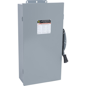 Square D Non-fused Single Phase Double Throw Disconnects 200 A