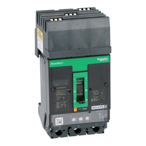 Square D PowerPact™ HJA Molded Case Industrial Circuit Breakers 150 A 600 VAC 25 kAIC 3 Pole