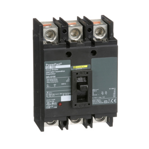 Square D PowerPact™ QDL Cable-in/Cable-out Molded Case Industrial Circuit Breakers 150-150 A 240 VAC 25 kAIC 3 Pole 3 Phase