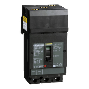 Square D PowerPact™ HJA Molded Case Industrial Circuit Breakers 110 A 600 VAC 25 kAIC 3 Pole