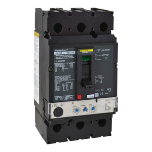 Square D PowerPact™ JJL Cable-in / Cable-out Molded Case Industrial Circuit Breakers 250 A 600 VAC 25 kAIC 3 Pole 3 Phase