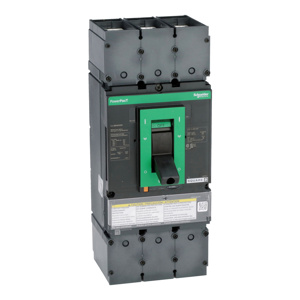 Square D LLL Series L Frame Molded Case Circuit Breakers 400 A 600 VAC 50 kAIC 3 Pole 3 Phase