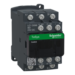 Schneider Electric TeSys™ Deca LC1D IEC Contactors 9 A 3 Pole 24 VDC