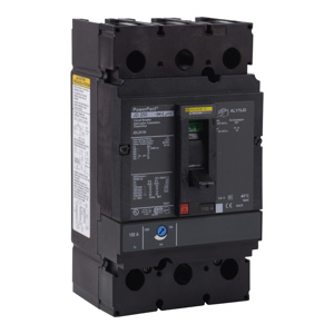 Square D PowerPact™ JDL Cable-in/Cable-out Molded Case Industrial Circuit Breakers 150-150 A 600 VAC 50 kAIC 2 Pole 1 Phase