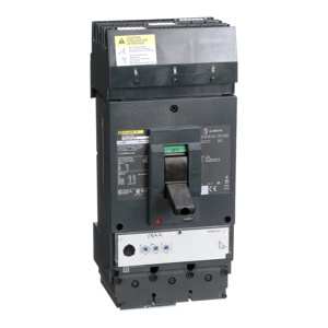 Square D PowerPact™ I-Line™ LJA Cable-in / Cable-out Molded Case Industrial Circuit Breakers 400 A 600 VAC 25 kAIC 3 Pole