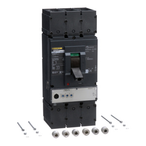 Square D LDL Series L Frame Molded Case Circuit Breakers 400-400 A 600 VAC 14 kAIC 3 Pole 3 Phase