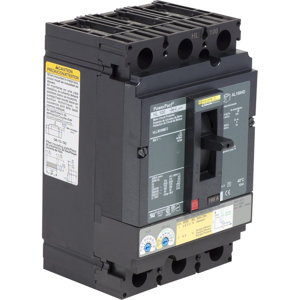 Square D PowerPact™ HLL Cable-in / Cable-out Molded Case Industrial Circuit Breakers 100 A 600 VAC 50 kAIC 3 Pole