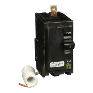 Square D QOB™ Switching Neutral Molded Case Bolt-on Circuit Breakers