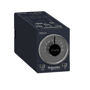 Square D Harmony™ Plug-in Timing Relays 120 VAC 3 A Not Hazardous Rated 0.1 s - 100 hrs 4 CO