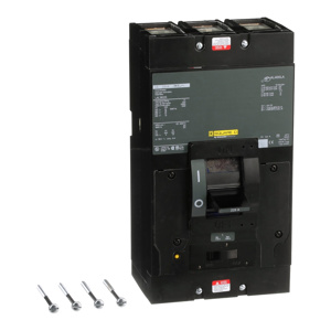 Square D I-Line™ LAL Cable-in/Cable-out Molded Case Industrial Circuit Breakers 225 A 600 VAC, 250 VDC 22 kAIC 3 Pole 3 Phase