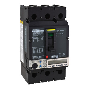 Square D PowerPact™ JJL Cable-in / Cable-out Molded Case Industrial Circuit Breakers 250 A 600 VAC 25 kAIC 3 Pole