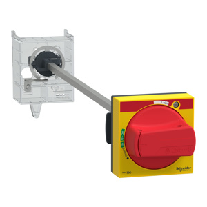 GV3APN04 IP65 THRU DOOR OP-MECH RED/YEL