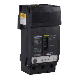 Square D PowerPact™ JJA Cable-in / Cable-out Molded Case Industrial Circuit Breakers 250 A 480 VAC 25 kAIC 3 Pole