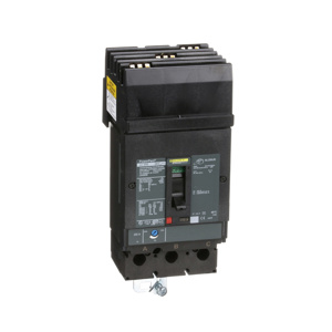 Square D PowerPact™ JJA Cable-in/Cable-out Molded Case Industrial Circuit Breakers 250-250 A 600 VAC, 250 VDC 25 kAIC 3 Pole 3 Phase