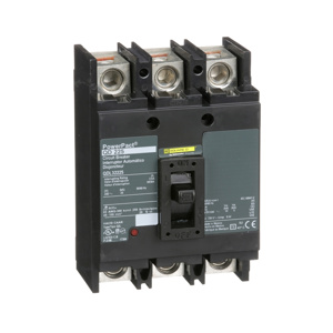 Square D PowerPact™ QDL Cable-in/Cable-out Molded Case Industrial Circuit Breakers 225-225 A 240 VAC 25 kAIC 3 Pole 3 Phase