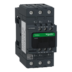 Schneider Electric TeSys™ Deca LC1D IEC Contactors 40 A 3 Pole 240 VAC