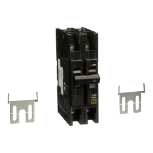 Square D QOU® UL 489 Unit Mount Miniature Circuit Breakers 80 A 2 Pole