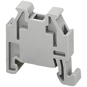 Schneider Electric Linergy™ TR-TRA Terminal Block Snap-on End Brackets Gray 15 mm Din Rails, TRR Spring Terminal Terminal Block Compatibility clip-on