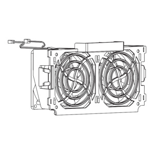 Square D Altivar™ 630 VFD Enclsoure Door Fan Kit