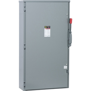 Square D Heavy Duty Fused Disconnects 600 A NEMA 3R 240 VAC