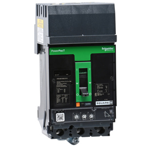 Square D PowerPact™ HRA Molded Case Industrial Circuit Breakers 100 A 600 VAC 100 kAIC 3 Pole