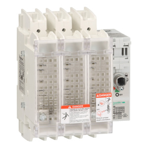 Schneider Electric TeSys™ GS Switch Disconnector Fuses 100 A 3 Pole